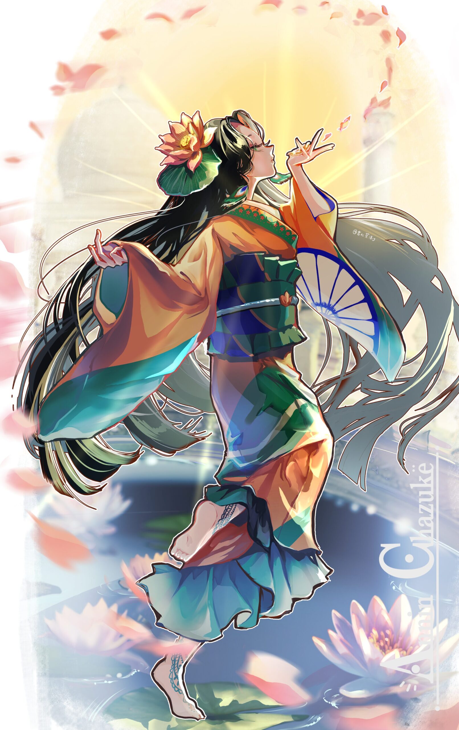 016 India Kimono Girl – India-chan
